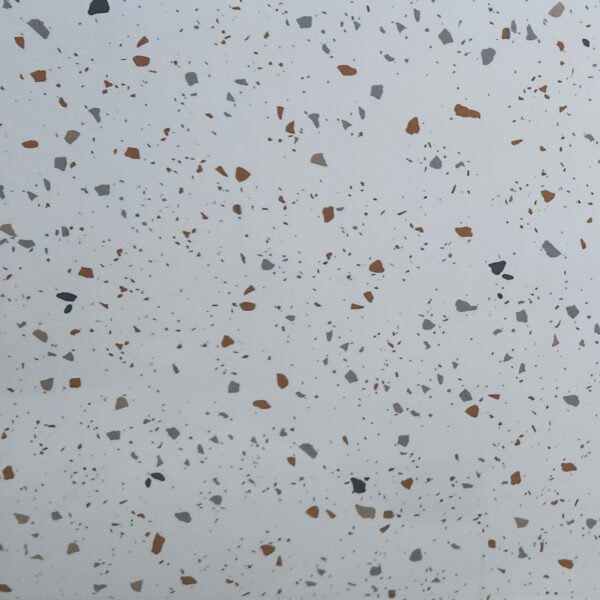 GRES PORC. GPY008 60x60 (1,44m2) TERRAZO BCO PULIDO