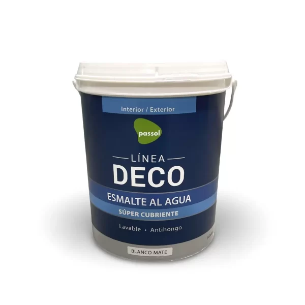 ESMALTE AL AGUA/ SINTETICO/ LATEX/ SELLADOR (LITRO/GALON/TINETA) PASSOL