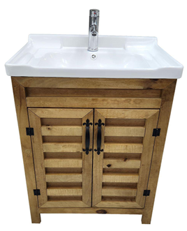 VANITORIO RUSTICO BÁSICO 50X37 CM