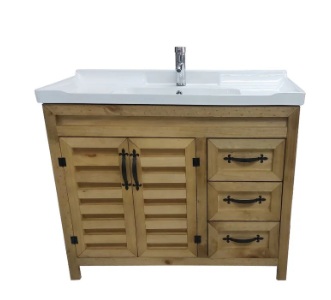 VANITORIO RUSTICO 100X47 CMS